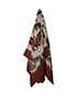 Hermes Reprise Equestrian Scarf, front view