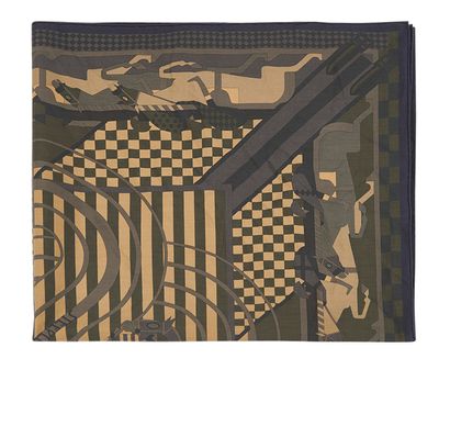 Hermès Steeple Chase Scarf, front view