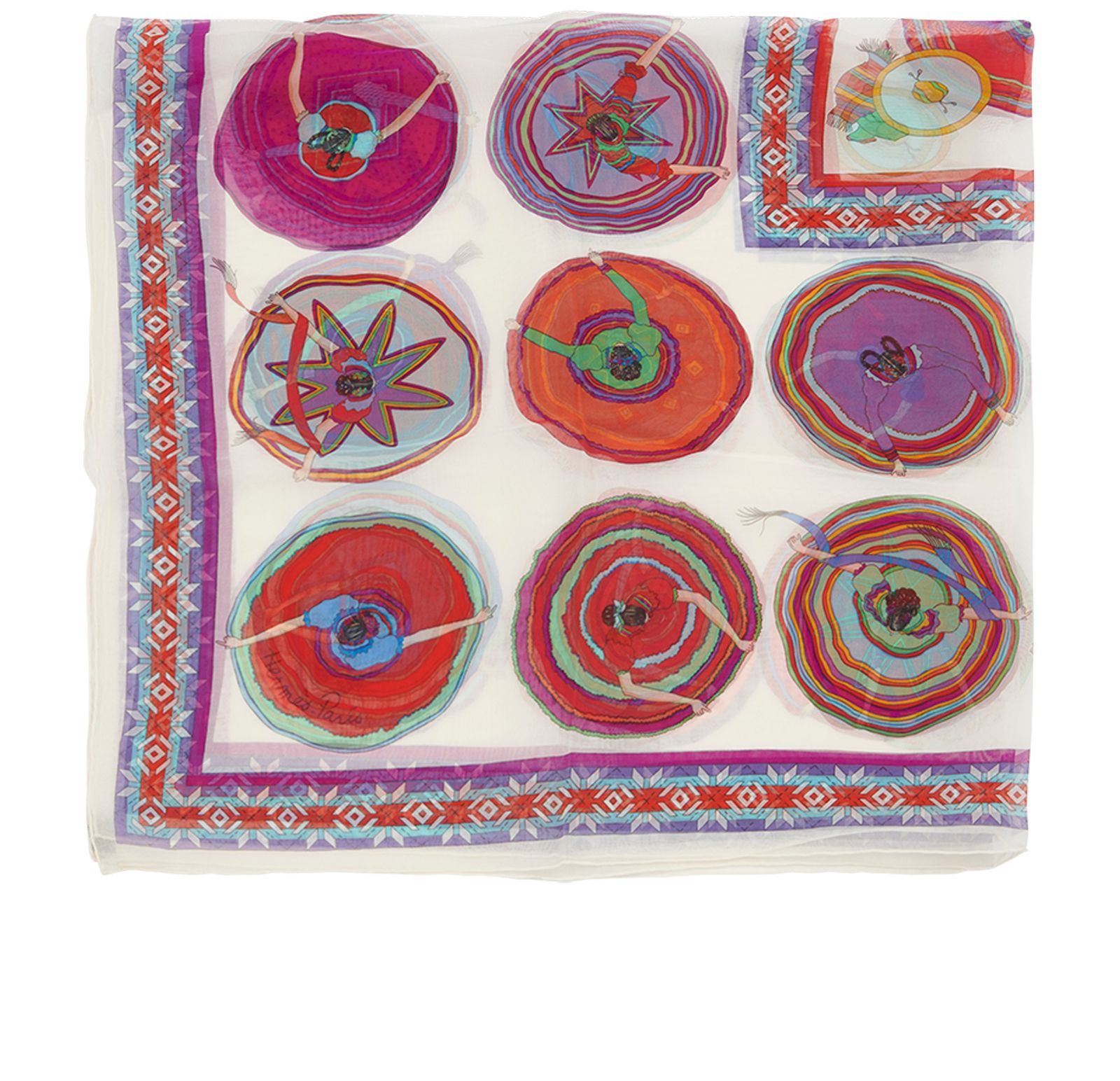 Hermés Belles du Mexique 90 Carre, Scarves - Designer