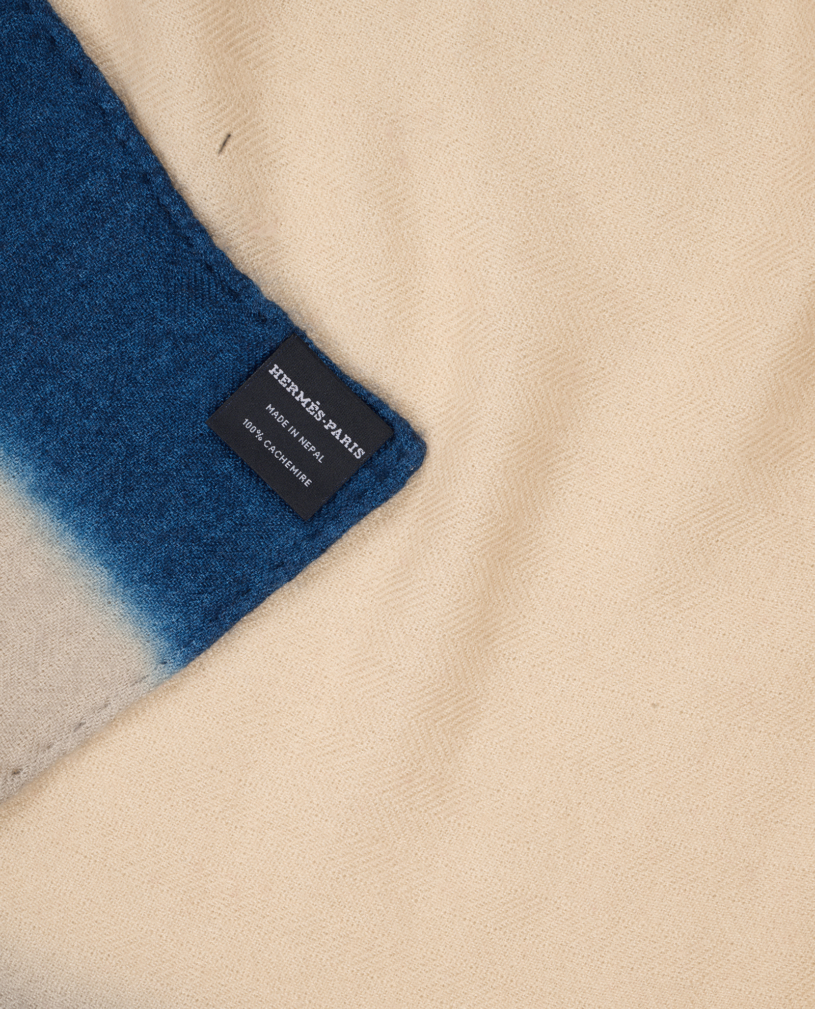 Hermes Scarf, &pound;175, Accessories, Burgundy/Cream, Cashmere, Other view