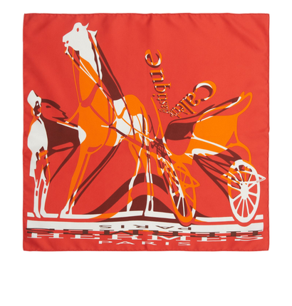 Hermes Caleche Elastique Scarf, front view