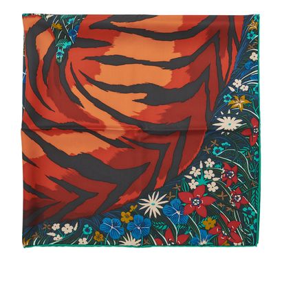 Hermes Le Tigre LImited Edition Scarf, front view