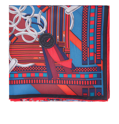 Hermes Brides Et Gris-Gris Carre 90, front view