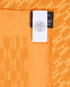 Hermes Faconnee Grand H Pocket Square 45, &pound;90, Accessories, Orange, Silk, Other view