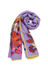 Hermes Mythiques Phoenix Shawl 140, &pound;510, Accessories, Purple, Cashmere/Silk, Other view