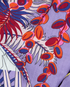 Hermes Mythiques Phoenix Shawl 140, &pound;510, Accessories, Purple, Cashmere/Silk, Other view