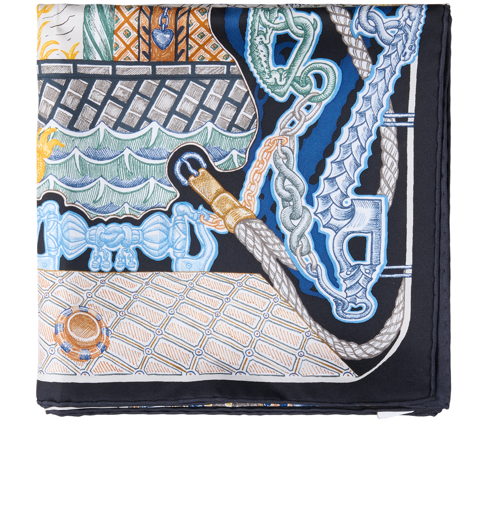 Hermes Super Silk Quest Carre 90, Scarves - Designer Exchange