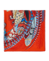 Hermès Plumes En Fete Carre 90, front view