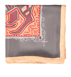 Hermes Legende Kuna Scarf, Silk, Multi, MIF, B, 3*