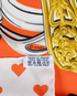 Hermes Brides De Gala Hearts Scarf, other view