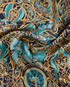 Hermes La Charmante Aux Animaux Pocket Square, other view