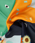 Hermes Just Married Scarf 45, other view
