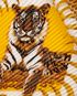 Hermés Pleated Lion Square Scarf 90, other view