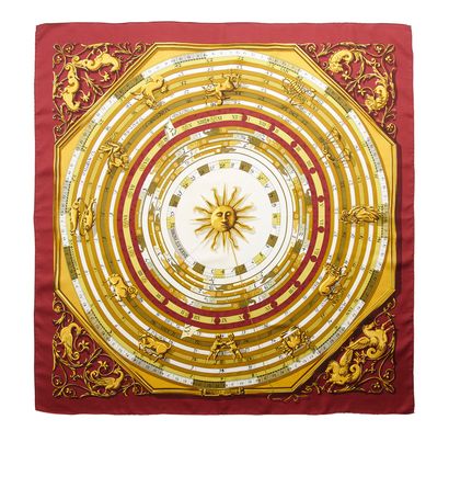 Hermès Astrologie Scarf, front view