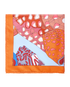Hermes Grands Fonds Pocket Square, front view