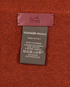 Hermes Skinny Scarf, &pound;220, Accessories, Brown, Cashmere, Other view