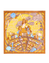 Hermes Monsier Parfum Pocket Square, back view