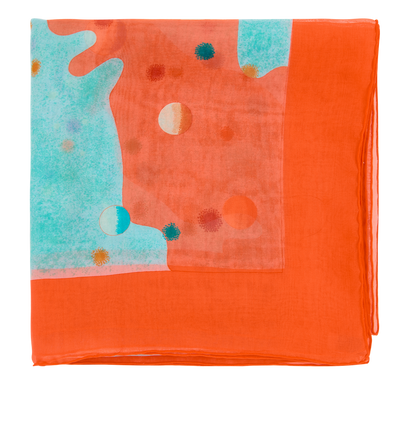 Hermes Sheer Scarf, front view