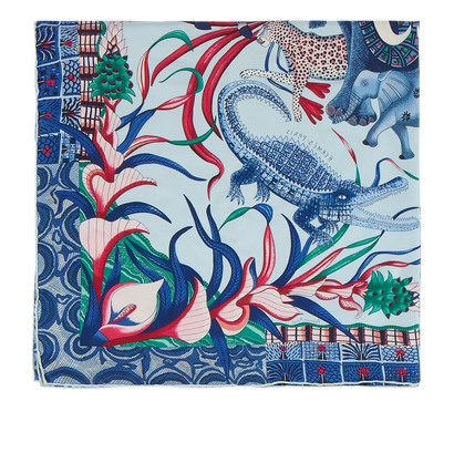 Hermès La Marche Du Zambeze Carre 90, front view