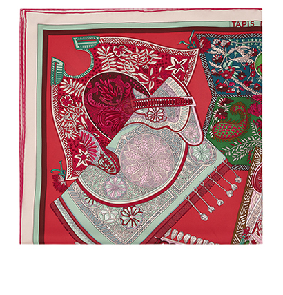 Hermes Tapis de Selle Scarf, front view
