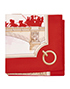 Hermes Les Points De Paris 90 Scarf, front view
