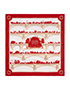 Hermes Les Points De Paris 90 Scarf, other view