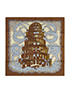Hermes Les Rivieres De Babel 90 Scarf, other view