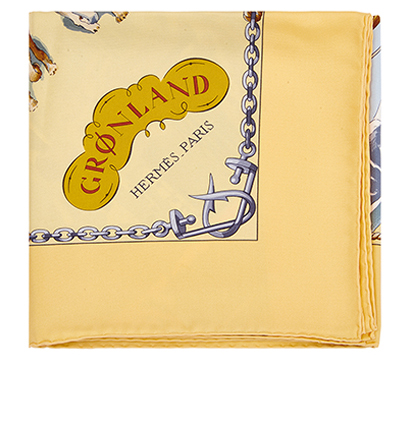 Hermes Gronland 90 Scarf, front view