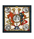 Hermes Napoleon 90 Scarf, other view