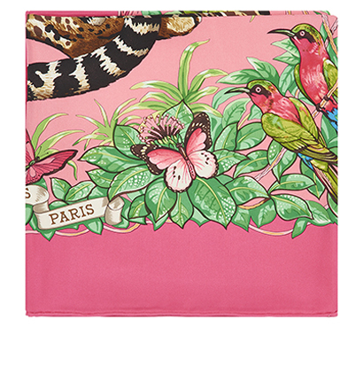 Hermes Jungle Love 90 Scarf, front view