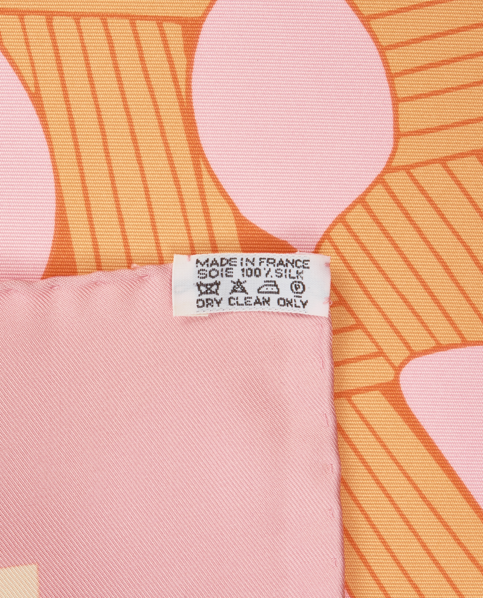 Hermes Grands Fonds 90 Scarf, &pound;225, Accessories, Pink, Silk, Other view