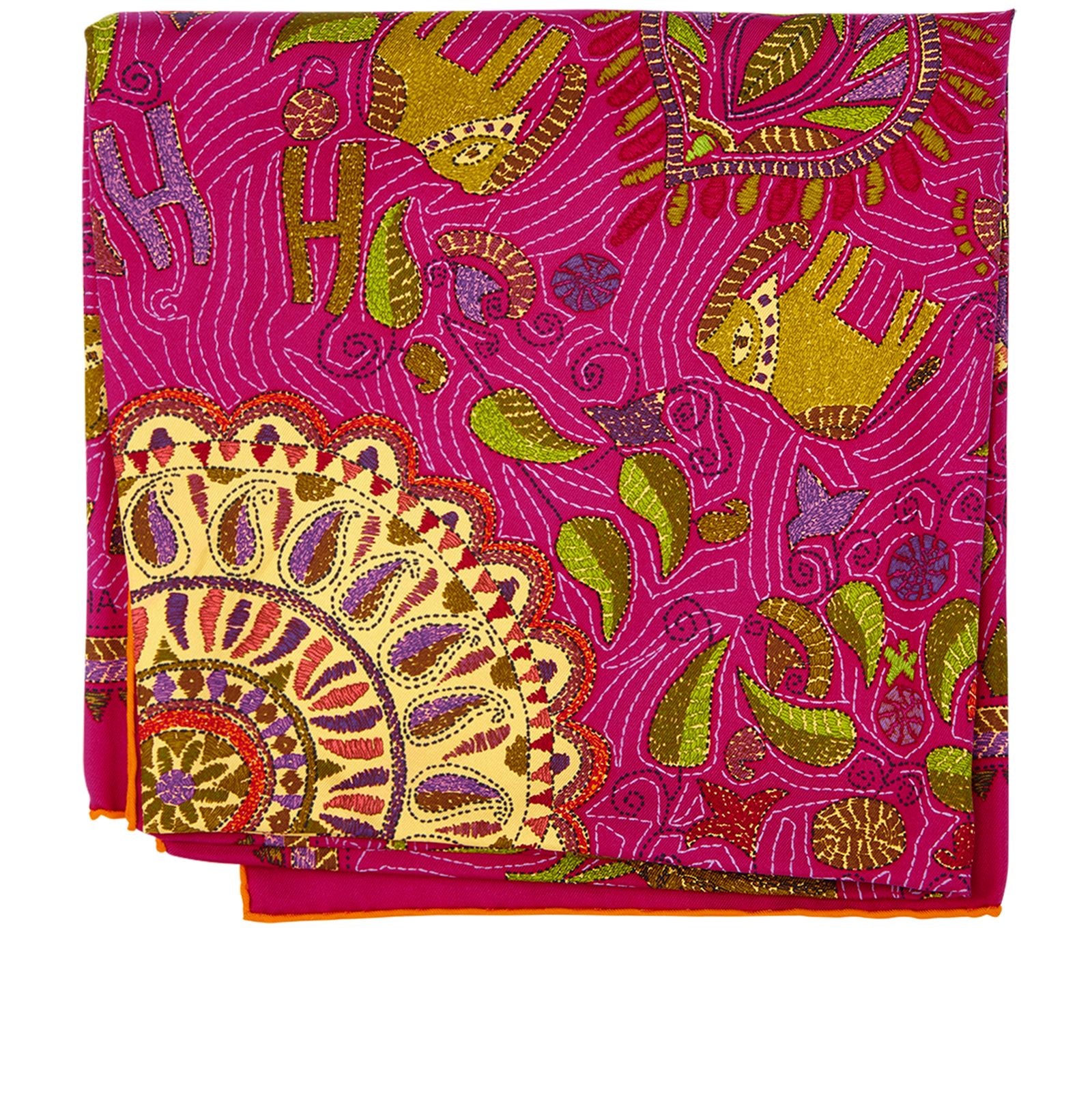 Hermes Carre Kantha 90 Scarf, Scarves - Designer Exchange | Buy Sell ...