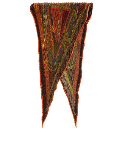 Hermes Sur Un Tapis Volant Plisse Scarf, front view
