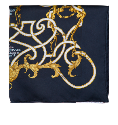 Hermes L'Instruction Du Roy Scarf, front view