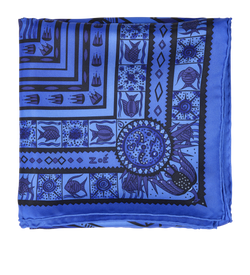 Pre-loved Hermes Ors Bleus D'Afrique Scarf 90 - £180