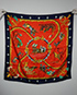 Hermes Plumes et Grelots Scarf, front view