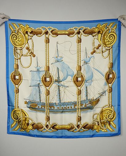 Hermes Tribord Scarf, front view