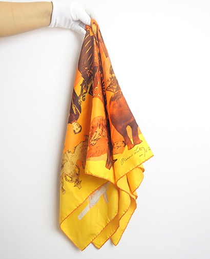 Hermes Egyptian Scarf, front view