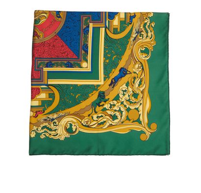 Hermes Animaux Solaires Scarf 90, &pound;200, Front view
