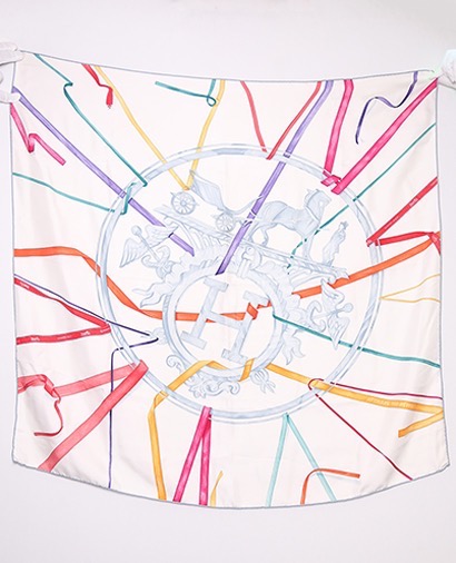 Hermes Attrape Tes Reves Scarf 90x90cm, front view