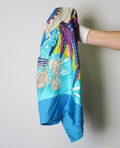 Hermes Mexique scarf, front view