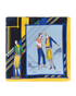 Hermes Aux Sports D'Hiver Scarf, front view