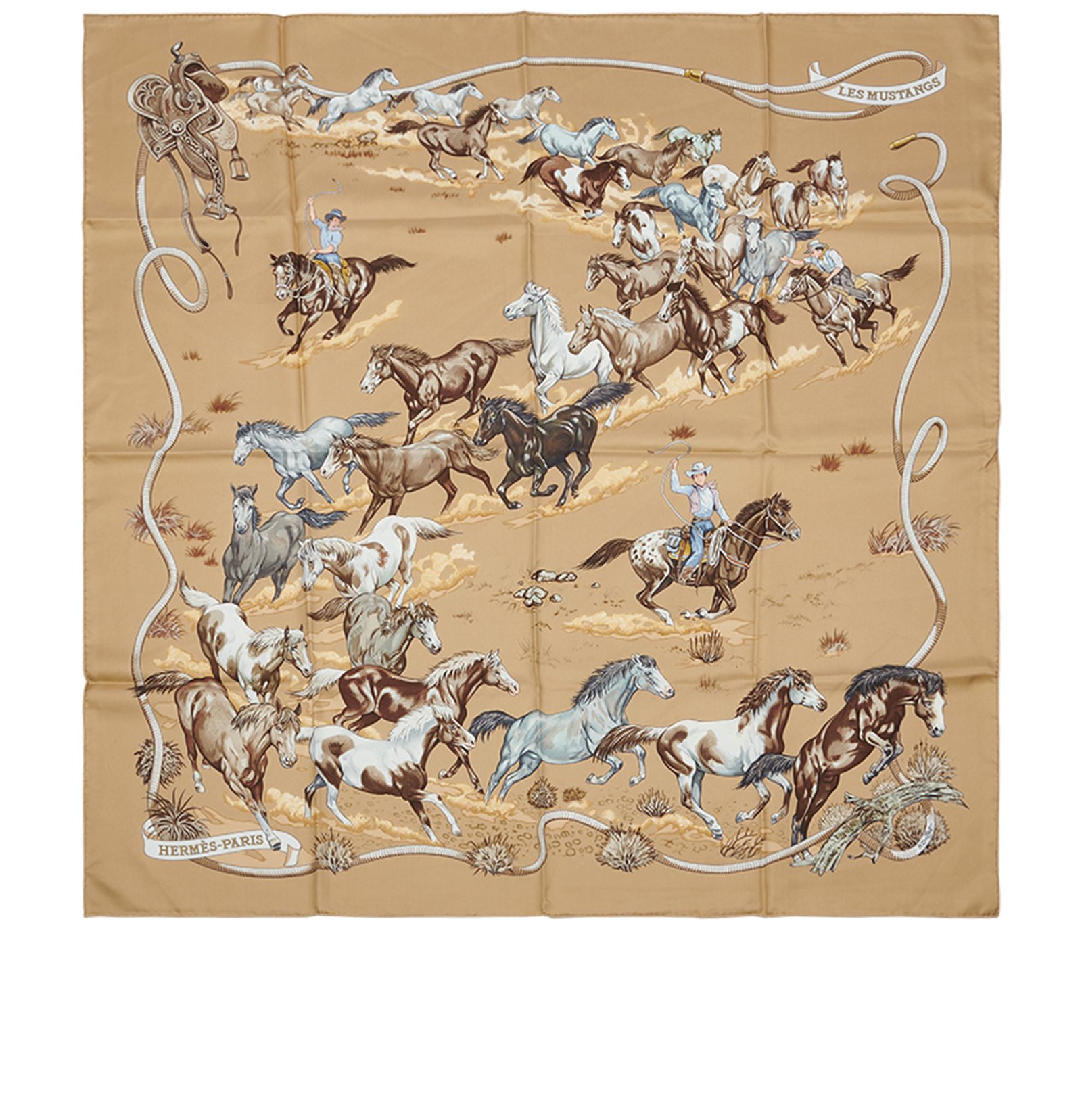 Hermes Les Mustangs Carre, Scarves - Designer Exchange | Buy Sell Exchange