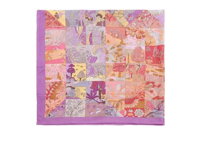 Hermes Tout En Quilt 160 Scarf, front view