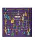 Hermes Passementerie 140 Shawl, back view