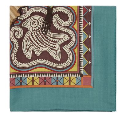 Hermes Cent Plis De Miao 140 Shawl, front view