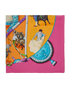 Hermes Plaza De Toros Scarf, front view