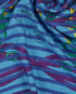 Hermes Brides De Gala Scarf, £295, Accessories, Blue/Purple, Cashmere/Silk, Other view