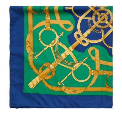 Hermes Eperon D'or Scarf 90, front view