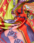 Hermes Huaca Piru Pocket Square, other view